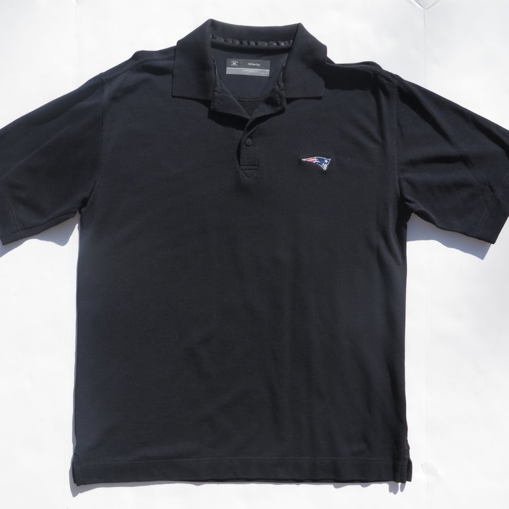 New England Patriots NFL Polo Shirt Large Men Blue